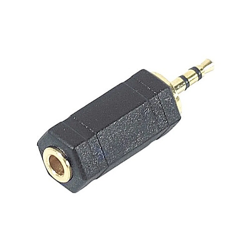 Abi Diffusion Adaptateur stéréo Jack 3.5 mm vers Jack 2.5 mm