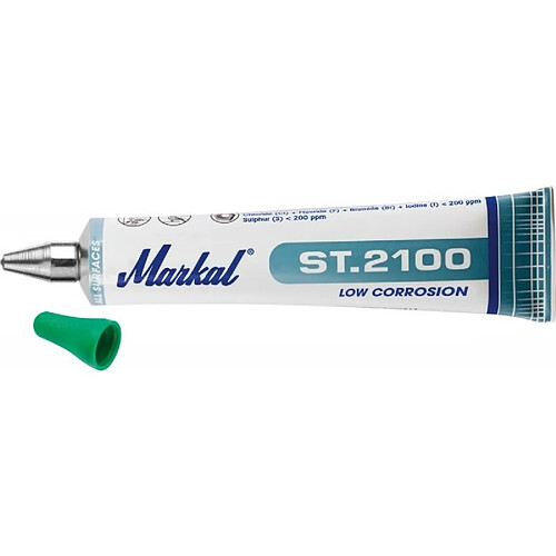 Markal Marqueur Security-Check Marqueur de peinture vert