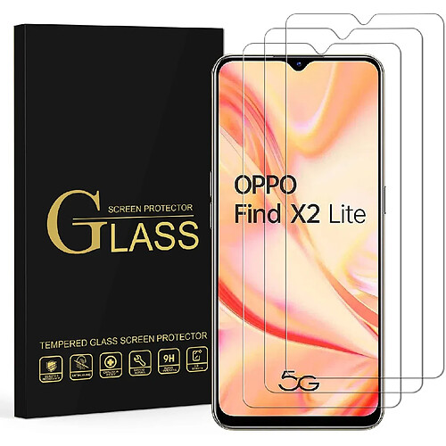 Little Boutik X3 Vitres Oppo FIND X2 LITE