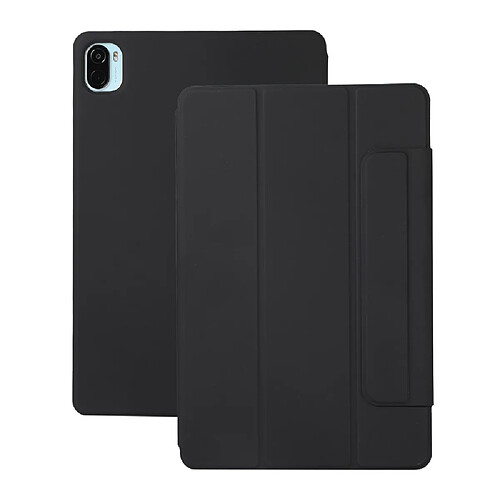 Etui en PU absorption magnétique avec support noir pour votre Xiaomi Pad 5/Pad 5 Pro