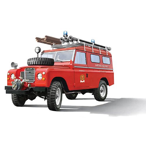 Italeri Maquette véhicule pompiers : Land Rover Pompiers