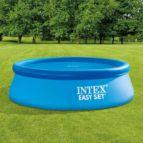 INTEX Couverture solaire de piscine Bleu 206 cm Polyéthylène