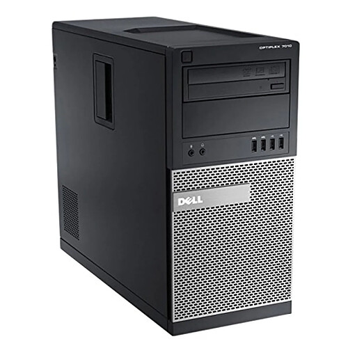 PC Tour Dell OptiPlex 7010 Intel Core i7-3770 RAM 8Go SSD 960Go Windows 10 Wifi · Occasion