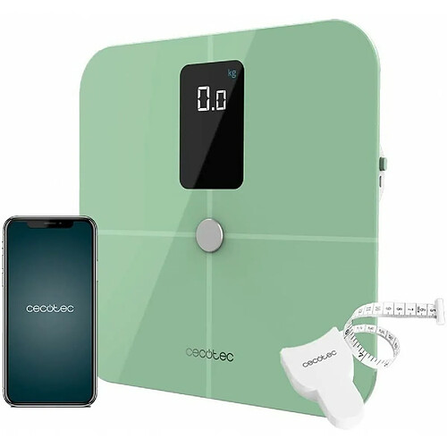 Cecotec Pèse-personne Surface Precision 10400 Smart Healthy Vision Green