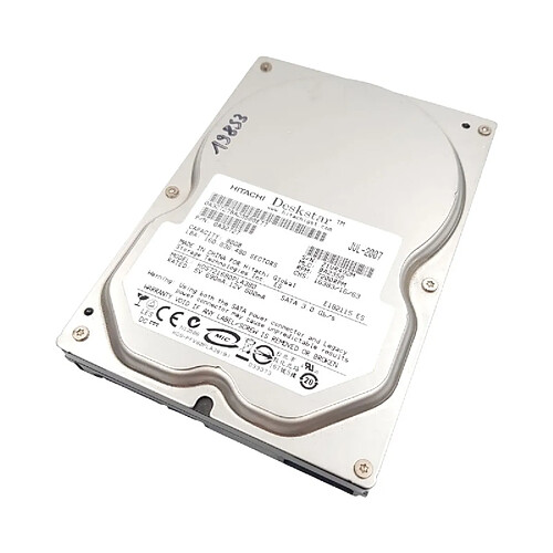 Disque Dur 80Go SATA 3.5 Hitachi Deskstar HDS721680PLA380 7200rpm 8Mo · Reconditionné