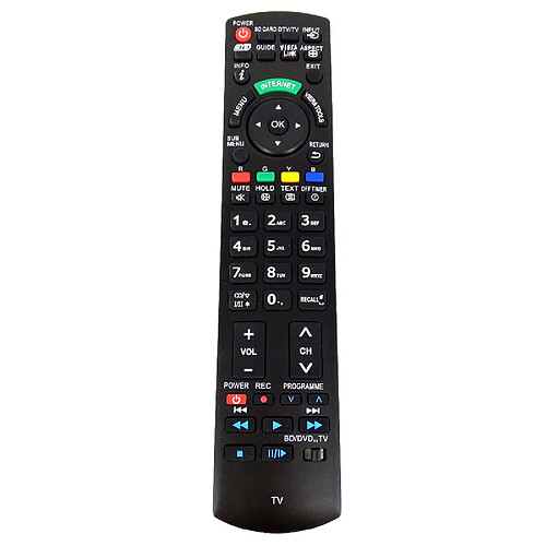 GUPBOO Télécommande pour téléviseur HD 3D N2QAYB000659