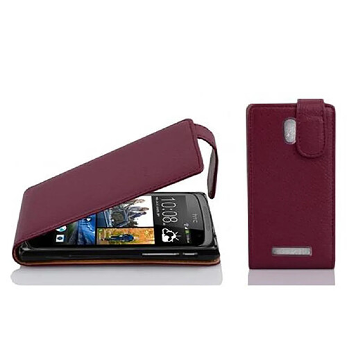 Cadorabo Coque HTC Desire 500 Etui en Mauve