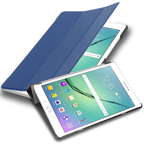 Cadorabo Coque Samsung Galaxy Tab S2 (9.7 Zoll) Etui en Bleu