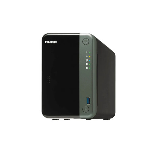 QNAP TS-253D-4G NAS 4To (2x2To) USB 3.2 2 Baies SATA 5400tr/min Noir