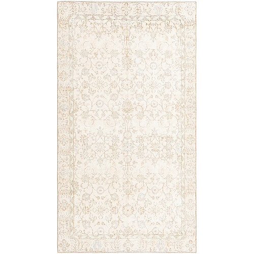 Vidal Tapis de laine 244x135 rose Ultra Vintage