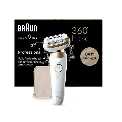 Epilateur rechargeable - SILK9-0113D - BRAUN