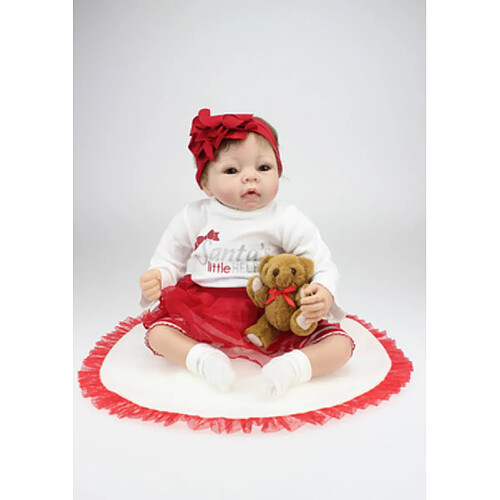 Universal Renaissance Baby Doll Wharf Silicone souple 55 cm Réalité poupée nouvelle fille mariée