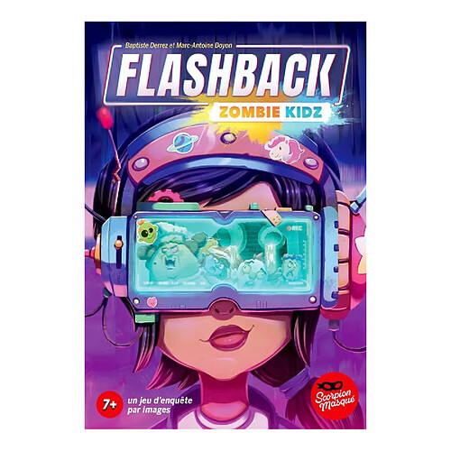 Blackrock Editions Jeu de stratégie Scorpion masqué Flashback Zombie Kidz