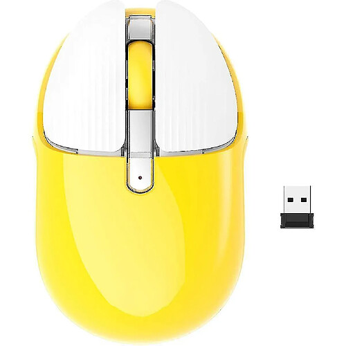 Universal Mini souris sans fil rechargeable Mini Portable Mobile Mouse 1200dpi Silent 3 Boutons Optical