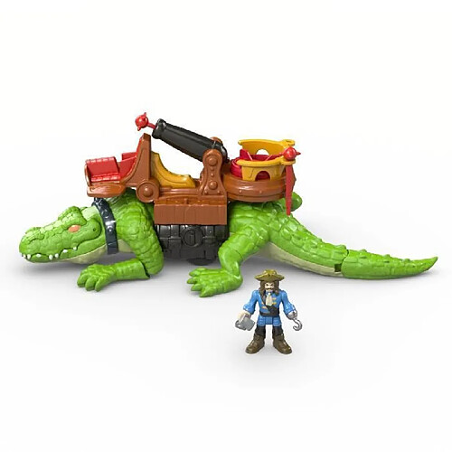 Fisher Price FISHER-PRICE Imaginext Crocodile et Capitaine Crochet - 3 ans et +