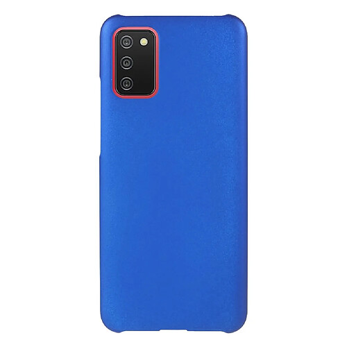 Coque en TPU antichoc, caoutchouté bleu pour votre Samsung Galaxy A02s/A03s (164.2 x 75.9 x 9.1mm)