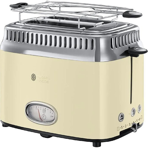 Grille-pains 2 fentes 1300w crème - 21682-56 - RUSSELL HOBBS