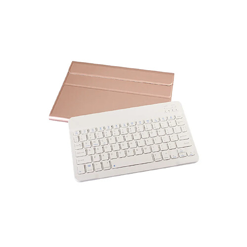 YP Select Housse de protection en cuir pour clavier sans fil Bluetooth pour Apple Ipad Pro 10,5 pouces Doré