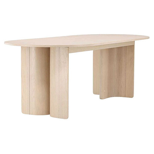 Vind Table de repas 110 x 120 cm Tyresö bois blanchi.