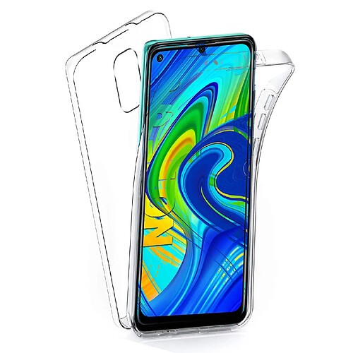 Xeptio Coque 360 degrés Xiaomi Redmi Note 9 Protection intégrale arrière PC Case et Avant TPU