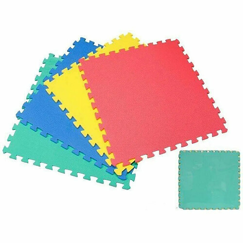 BigBuy Fun Puzzle Eva Tapis 60 x 60 x 4 cm (4 pcs)