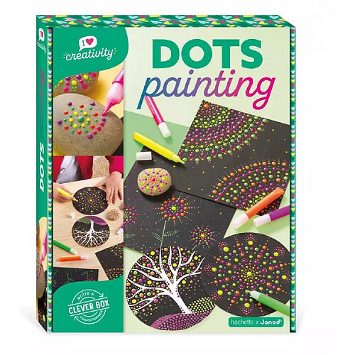 Juratoys-Janod Dots painting - Coffret creatif