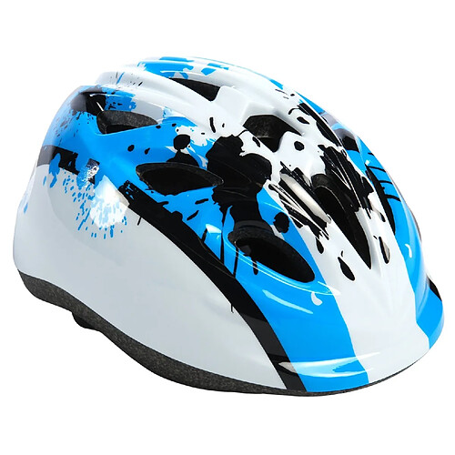 Volare Casque de vélo pour enfants XS Bleu Blanc 47-51 cm