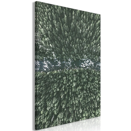 Artgeist Tableau - Forest River (1 Part) Vertical 40x60 cm