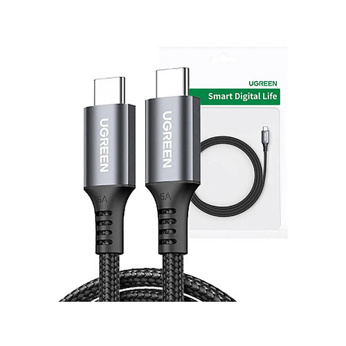 Ugreen - Câble US555 USB-C / USB-C 3m (noir)