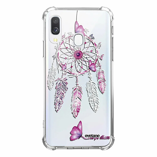 Evetane Coque Samsung Galaxy A40 silicone anti-choc souple angles renforcés transparente