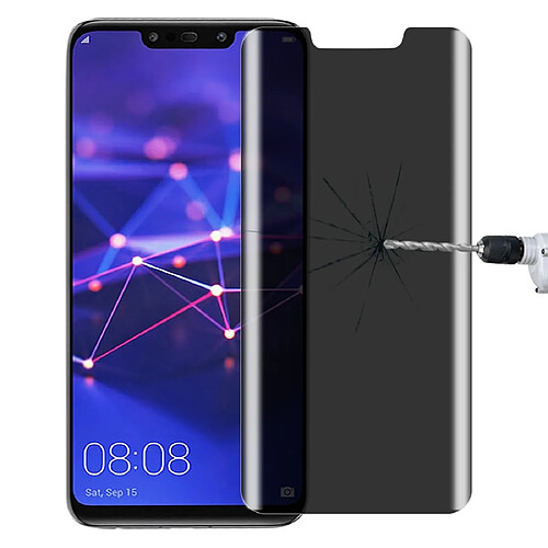 Wewoo Film de verre trempé Protection d'écran anti-éblouissement vie privée 180 degrés pour Huawei Mate 20 Lite 9H