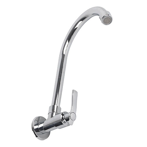 ComfortXL Robinet de cuisine domestique à eau froide, robinet mural simple, g1/2 pouce