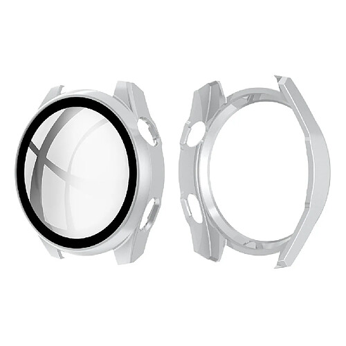 Coque en TPU anti-scratch, caoutchouté, argent pour votre Huawei Watch 3 Pro 48mm