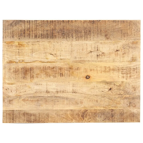 vidaXL Dessus de table Bois de manguier solide 15-16 mm 90x60 cm