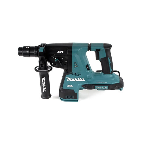 Makita DHR 281 MJ Brushless Perforateur-burineur sans fil 28 mm 2 x 18 V pour SDS-PLUS + Mandrin auto-serrant interchangeable + Coffret MakPac + 2 x Batteries 4,0 Ah - sans chargeur