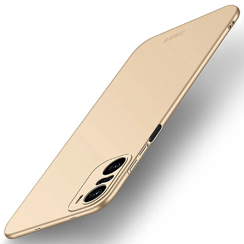 Mofi Coque en TPU Bouclier Slim Givré rigide or pour votre Xiaomi Redmi K40 Pro+