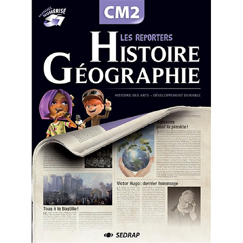 Histoire-géographie, CM2 : histoire de l'art, développement durable · Occasion