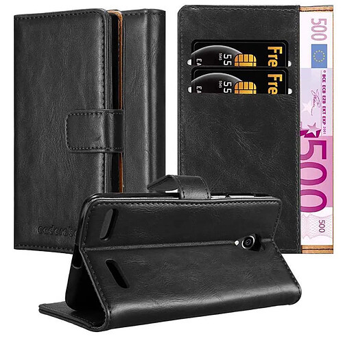 Cadorabo Coque ZTE Blade L7 Etui en Noir