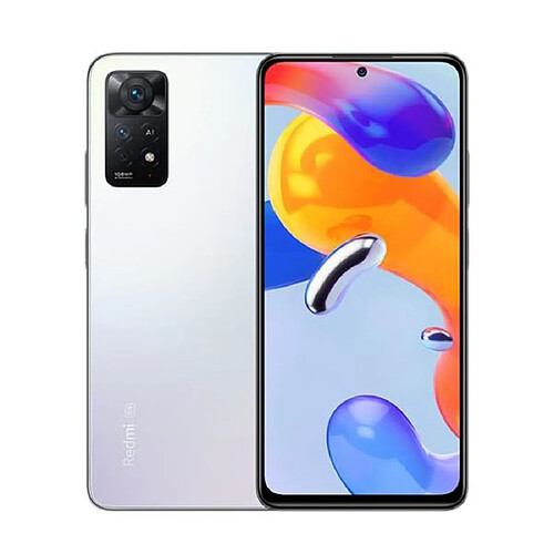 Xiaomi Redmi Note 11 Pro SmartPhone 6.67" FHD+ AMOLED 6Go 64Go Android 10 Blanc Polar