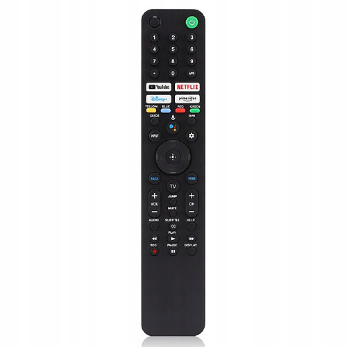 GUPBOO Télécommande Universelle de Rechange pour sony smart tv controller noir sans fil r