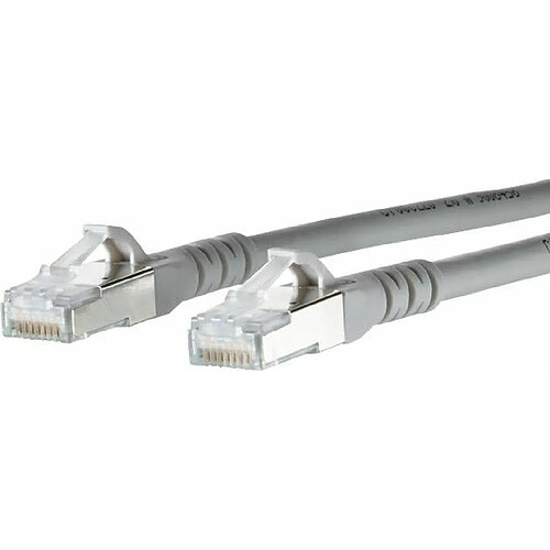 Câble de raccordement réseau RJ45 CAT 6A S/FTP Metz Connect - [1x RJ45 mâle - 1x RJ45 mâle] -