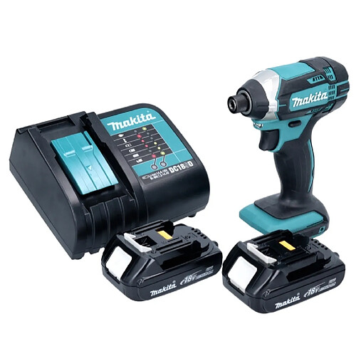 Makita DTD 152 SY Clé à choc sans fil 18 V 165 Nm + 2x batterie 1,3 Ah + chargeur