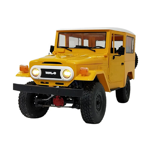 01:16 WPL C34 KIT hors-route Télécommande camion Buggy Crawler RC voiture Jouets bricolage Jaune