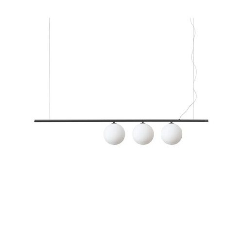 Ideal Lux Suspension PERLINE Verre,Métal Noir