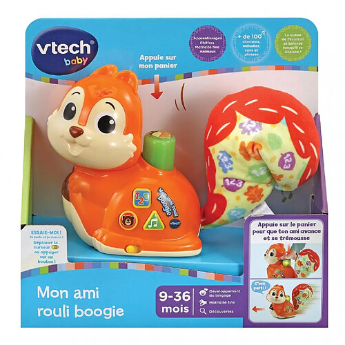 VTech Mon ami rouli boogie ecureuil