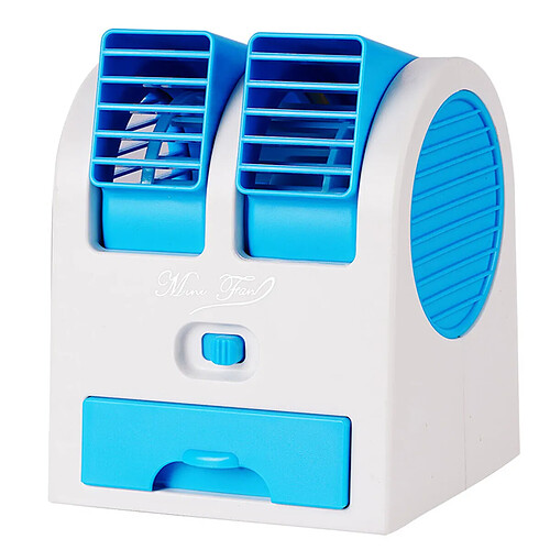 Mini Climatiseur de Bureau Portable USB Petit Refroidisseur d'humidificateur de Refroidissement par Ventilateur