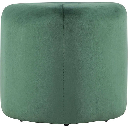 Venture Home Pouf en polyester Peg vert.