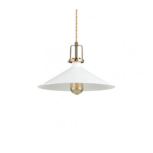 Ideal Lux Suspension Eris-4 Métal blanc 1 ampoule 32cm