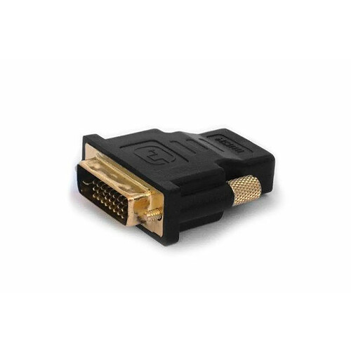 Savio CL-21 cable gender changer DVI HDMI Noir