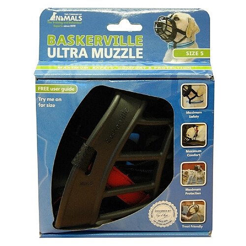 Muselière Baskerville Ultra Muzzle - Cie Animals - Taille 5